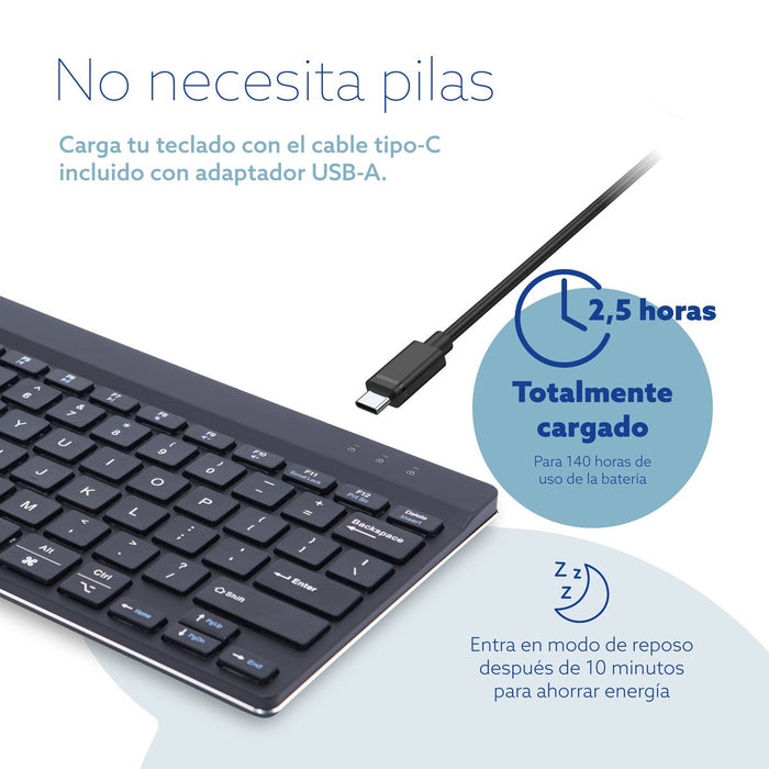 EAN 8719274491552 - R-Go Tools RGOCOUSWLBL teclado Universal Inglés de EE. UU. imagen 11