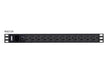 EAN 4719264647215 - ATEN PE0212G unidad de distribución de energía (PDU) 12 salidas AC 1U Negro imagen 1