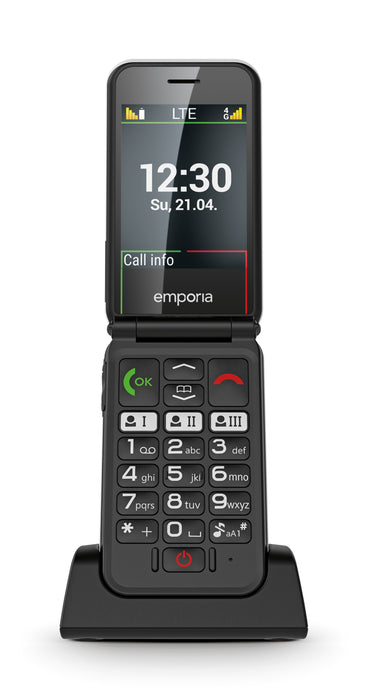 EAN 9005613168940 - Emporia SIMPLICITYglam.4G 7,11 cm (2.8") 106 g Negro Teléfono para personas mayores imagen 26
