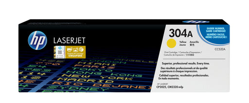 EAN 0883585301515 - HP 304A Yellow Original LaserJet Toner Cartridge cartucho de tóner 1 pieza(s) imagen 1