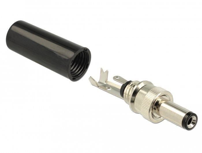 EAN 4043619899159 - DeLOCK 89915 conector DC Negro, Níquel imagen 3