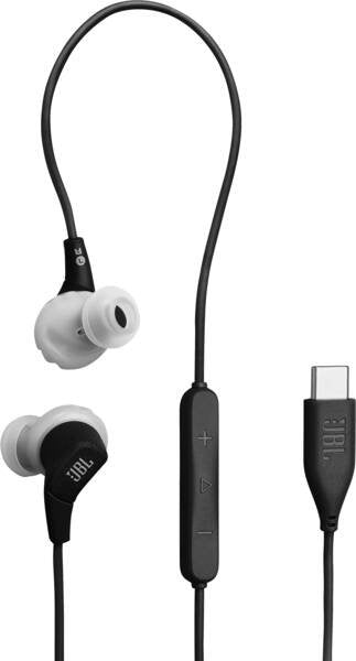 EAN 1200130028113 - JBL Endurance Run 3C USB C Auriculares Alámbrico Dentro de oído Deportes USB Tipo C Negro imagen 1
