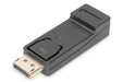 EAN 4016032292470 - Digitus DB-340602-000-S cambiador de género para cable DP HDMI Type A Negro imagen 1