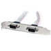 EAN 0065030847735 - StarTech.com 2 IDC - 2 DB-9, F/M 2 x DB-9 2 x IDC Plata, Blanco imagen 2
