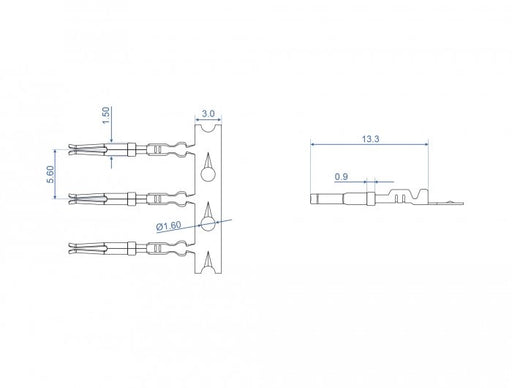 EAN 4043619667338 - DeLOCK 66733 conector Plata imagen 2