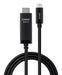 EAN 4002888434331 - Lindy 43433 adaptador de cable de vídeo 1 m USB Tipo C HDMI Negro imagen 5