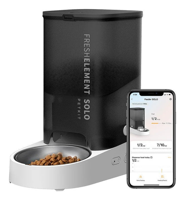 EAN 6973293802276 - PETKIT 1 comedero y bebedero para perro y gato Acrilonitrilo butadieno estireno (ABS) Gris Universal Come imagen 1