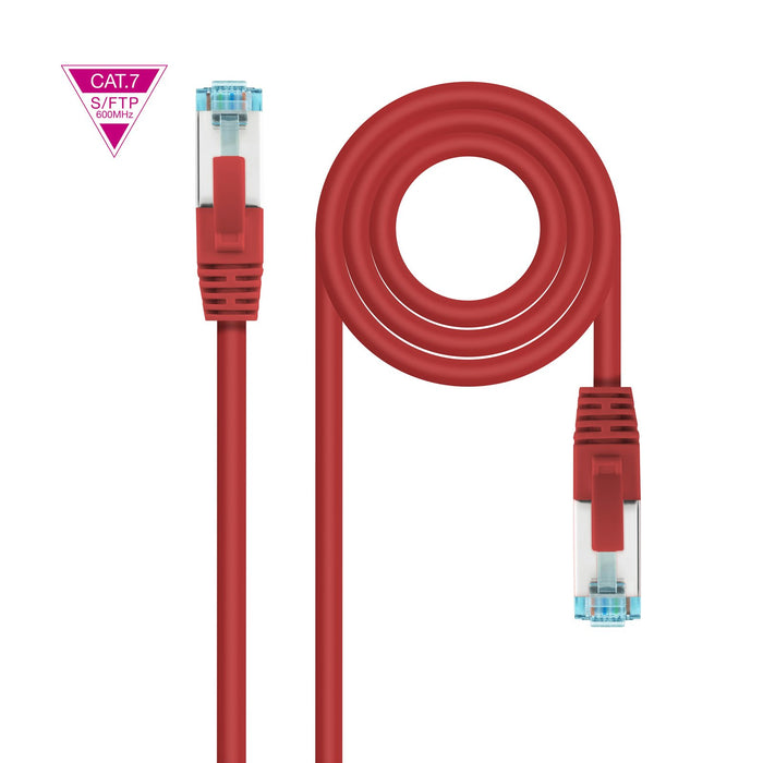 EAN 8433281011649 - Nanocable 10.20.1700-R cable de red 0,5 m Cat7 SF/UTP (S-FTP) imagen 1