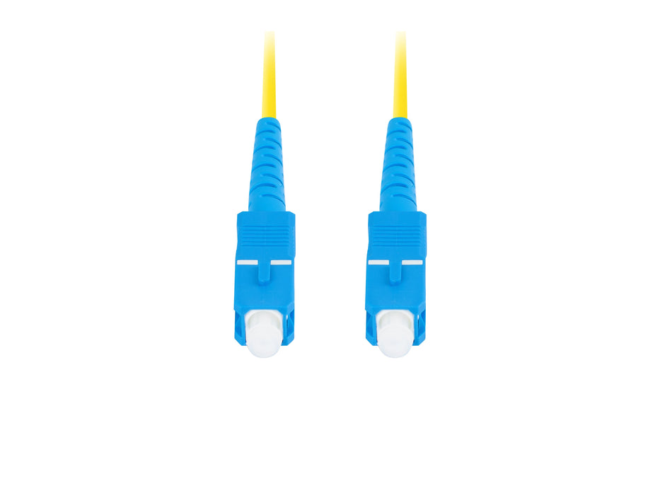 EAN 5901969433012 - Lanberg FO-SUSU-SS11-0050-YE Cable de fibra óptica e InfiniBand 5 m SC Amarillo imagen 3