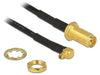 EAN 4043619889365 - DeLOCK 88936 cable coaxial RG-174 0,32 m RP-SMA MMCX Negro imagen 1