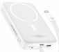EAN 0850056972468 - Baseus P1002210B223-00 batería externa Polímero de litio 10000 mAh Cargador inalámbrico Blanco imagen 4
