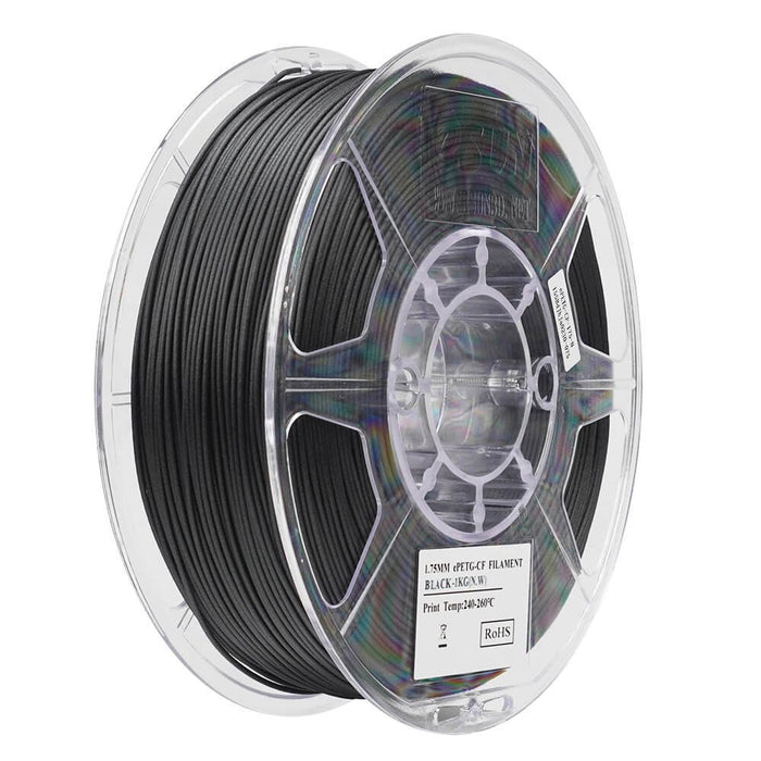 EAN 6922572206151 - eSUN PETG-CF Polietileno tereftalato glicol con fibra de carbono (PETG-CF) Negro 1 kg imagen 1