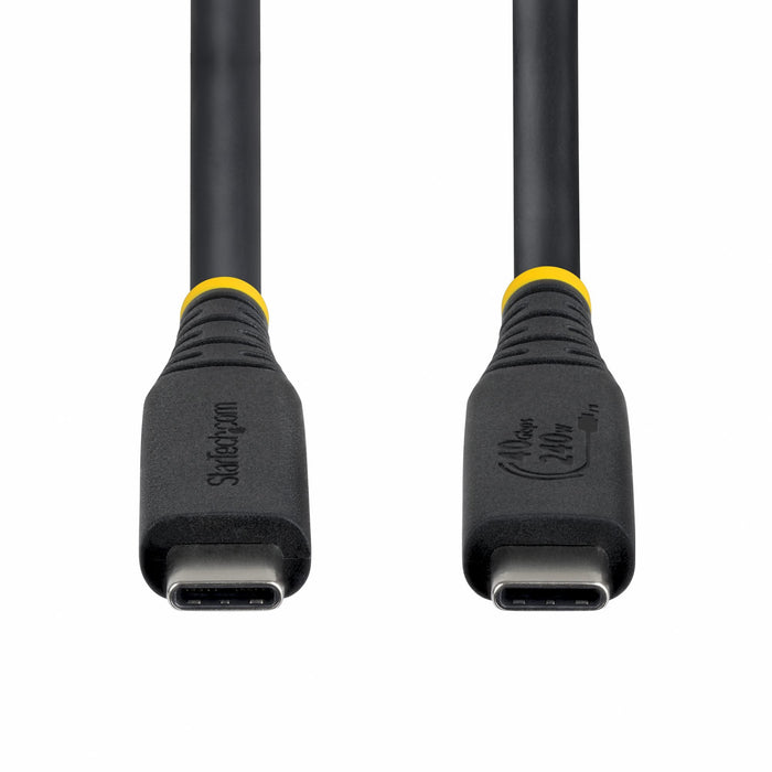 EAN 0065030919753 - StarTech.com CC50CM40GUSB4TP cable USB USB4 Gen 3x2 0,5 m USB C 40 Gbit/s imagen 4