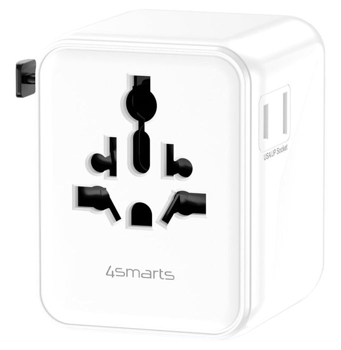 EAN 4252011912599 - 4smarts 541645 adaptador de enchufe eléctrico Modular Universal Blanco imagen 4