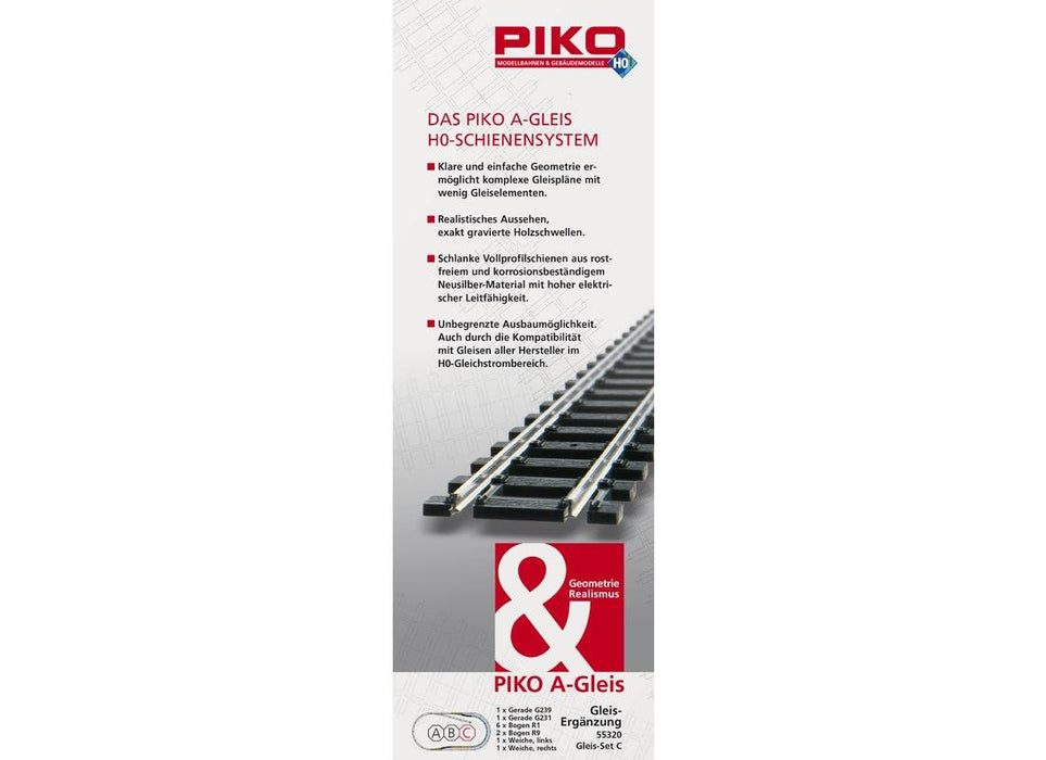 EAN 4015615553205 - PIKO A-Gleis Set: C Modelo de ferrocarril imagen 1