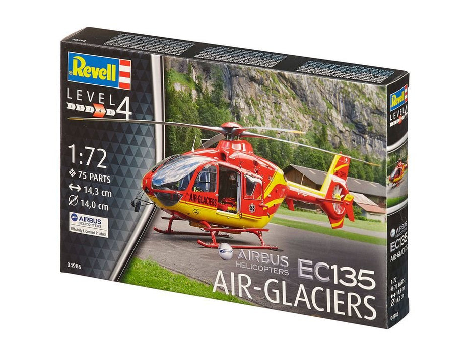 EAN 4009803049861 - Revell EC135 Air-Glaciers Maqueta de helicóptero de combate Kit de montaje 1:72 imagen 6