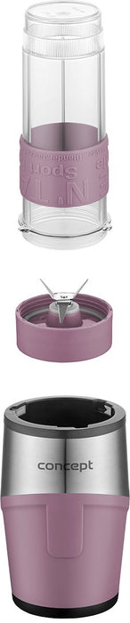 EAN 8595631015308 - Concept SM3483 licuadora 570 L Batidora de vaso 500 W Rosa, Acero inoxidable imagen 3