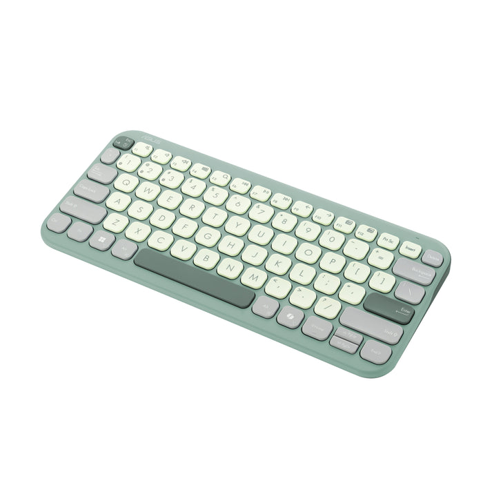 EAN 4711387166192 - ASUS KW100 KEYBOARD/GN/GE/81 teclado Hogar Bluetooth QWERTZ Alemán Verde, Verde claro imagen 6