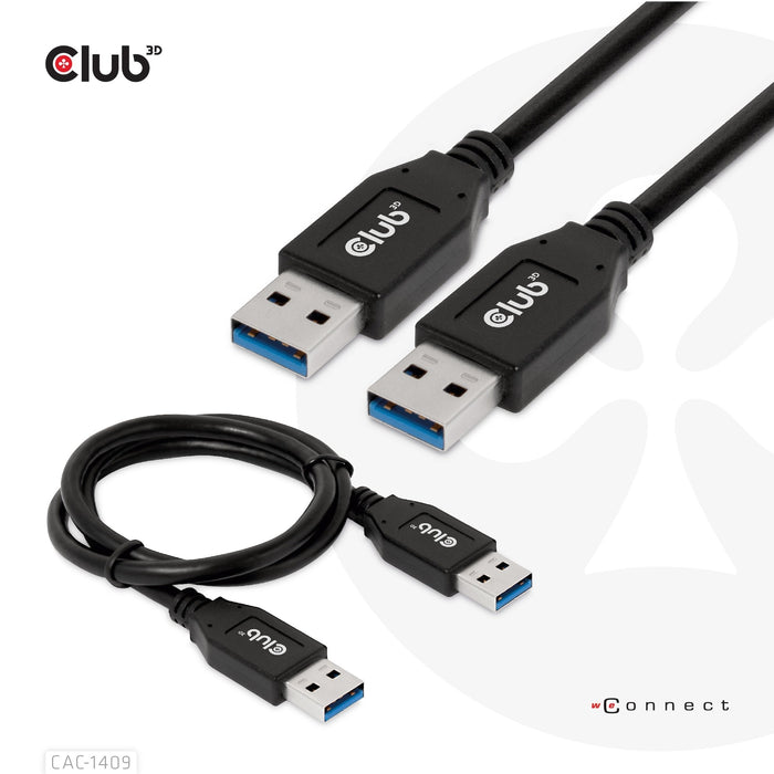 EAN 8719214472863 - CLUB3D CAC-1409 cable USB USB 3.2 Gen 2 (3.1 Gen 2) 0,5 m USB A Negro imagen 3