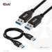 EAN 8719214472863 - CLUB3D CAC-1409 cable USB USB 3.2 Gen 2 (3.1 Gen 2) 0,5 m USB A Negro imagen 3