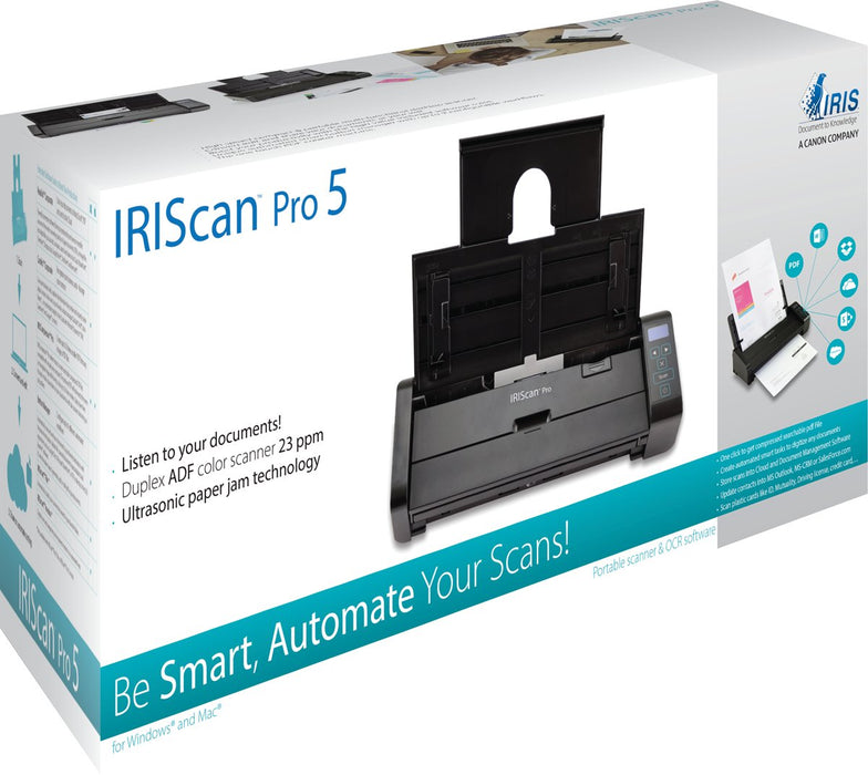EAN 5420079900721 - I.R.I.S. IRIScan Pro 5 Escáner con alimentador automático de documentos (ADF) 600 x 600 DPI A4 Negro imagen 3