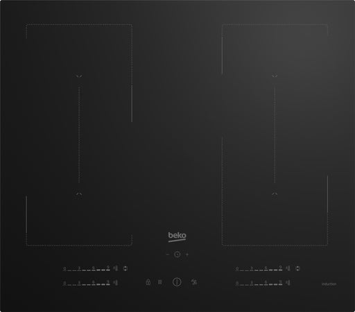 EAN 8690842549601 - Beko HII64720QUF2T hobs Negro Integrado 60 cm Con placa de inducción 4 zona(s) imagen 1