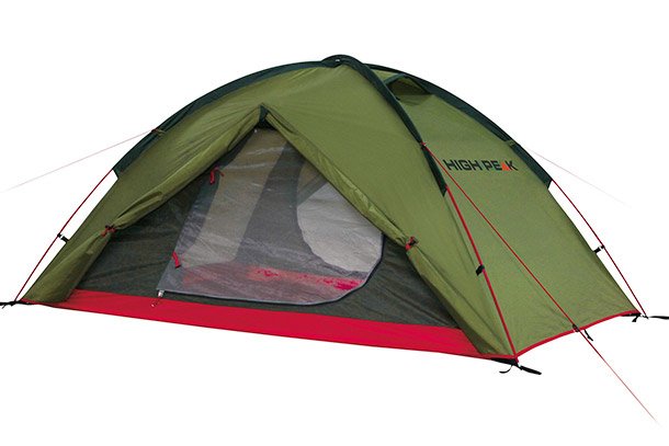 EAN 4001690101950 - High Peak Woodpecker 3 3 personas(s) Verde, Rojo Tienda de cúpula/iglú imagen 2
