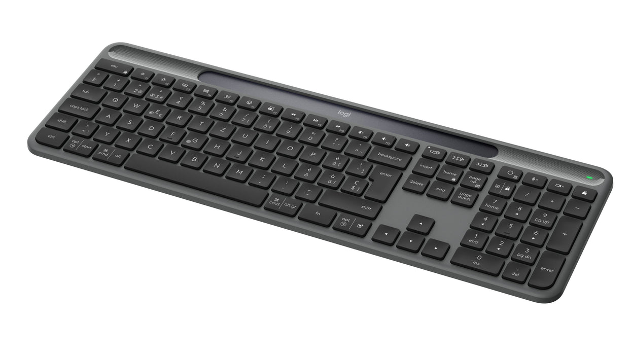 EAN 5099206132337 - Logitech Signature Slim Solar + K980 teclado Universal RF Wireless + Bluetooth QWERTZ Suizo Grafito imagen 3