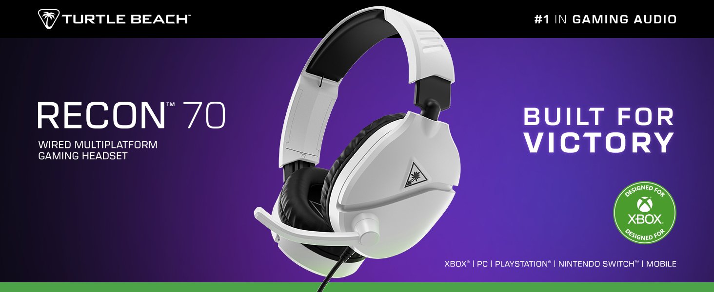 EAN 731855020010 - Turtle Beach Recon 70 Alámbrico Diadema Juego imagen 11