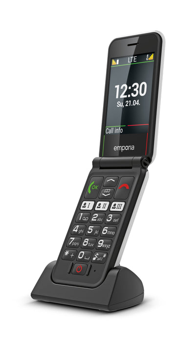 EAN 9005613168940 - Emporia SIMPLICITYglam.4G 7,11 cm (2.8") 106 g Negro Teléfono para personas mayores imagen 23