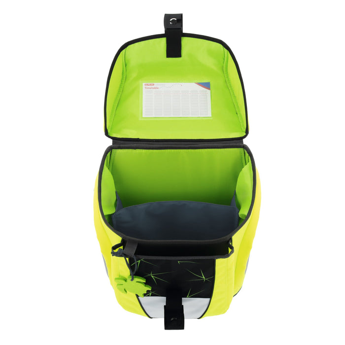 EAN 4008110370675 - Herlitz FiloActive Plus DIN Wild Life juego de mochila escolar Niño Poliéster Negro, Verde imagen 5