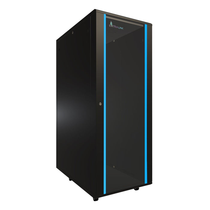 EAN 5903148911403 - Extralink 37U 600X1000 STANDING RACKMOUNT CABINET BLACK Bastidor de pared imagen 9
