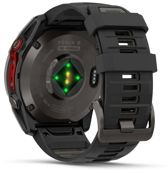 EAN 753759348182 - Garmin fēnix 8 Pro 3,56 cm (1.4") LED 51 mm Digital 454 x 454 Pixeles Pantalla táctil Negro, Gris, Titanio imagen 13