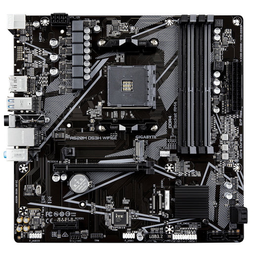 EAN 4719331880743 - GIGABYTE A520M DS3H WIFI6E AMD A520 Zócalo AM4 micro ATX imagen 2