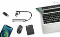 EAN 8595611706868 - i-tec CAHUBMETALMINI4 hub de interfaz USB 3.2 Gen 1 (3.1 Gen 1) Type-A + Type-C 5000 Mbit/s Plata imagen 3