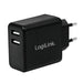 EAN 4052792055078 - LogiLink PA0210 cargador de dispositivo móvil Universal Negro Corriente alterna Interior imagen 1