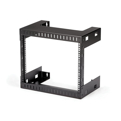 EAN 0065030834148 - StarTech.com RK812WALLO armario rack Bastidor de pared Negro imagen 1