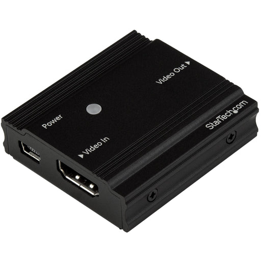 EAN 0065030866422 - StarTech.com HDBOOST4K extensor audio/video Repetidor de señales AV Negro imagen 1