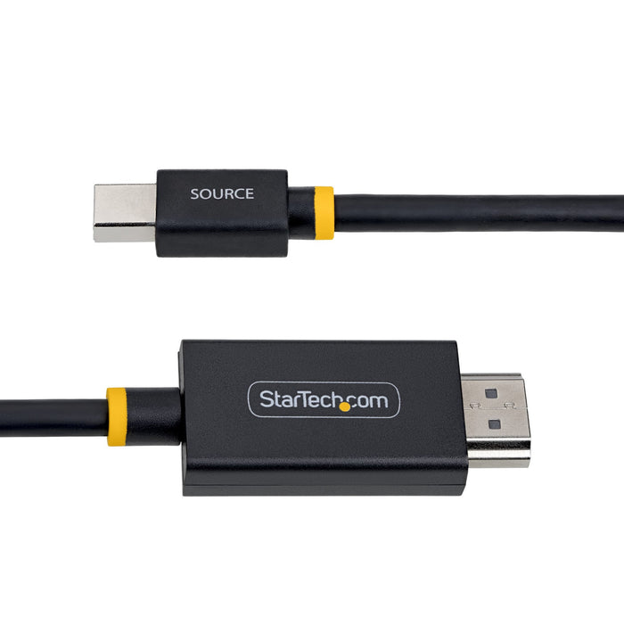 EAN 65030927611 - StarTech.com 2M-MDP-HDMI2-4K60 adaptador de cable de vídeo HDMI tipo A (Estándar) Negro imagen 3