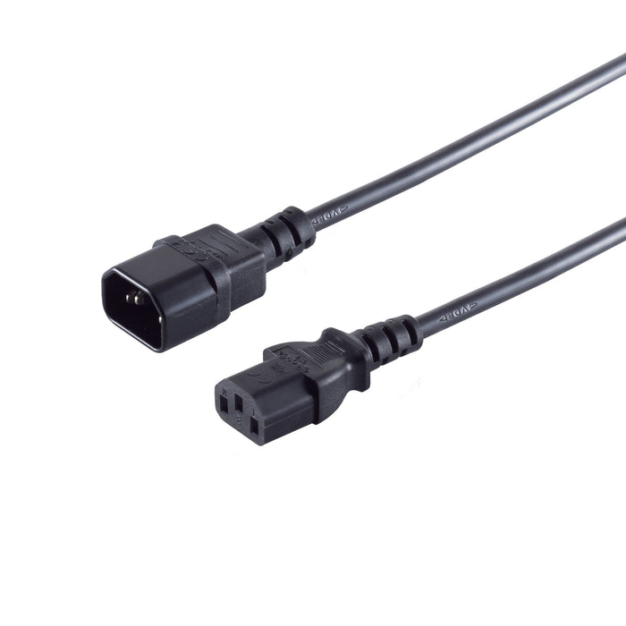 EAN 4017538049506 - S/CONN maximum connectivity 60009-1.0 cable de transmisión Negro 1 m IEC C13 IEC C14 imagen 1