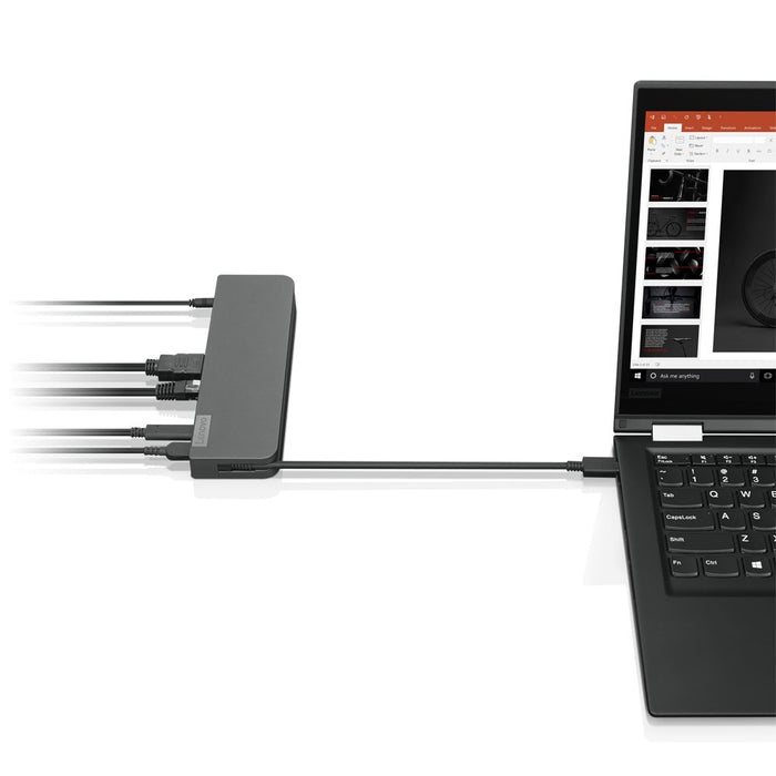 EAN 5715063024133 - Lenovo USB-C Mini Dock Alámbrico USB 3.2 Gen 1 (3.1 Gen 1) Type-C Gris imagen 4