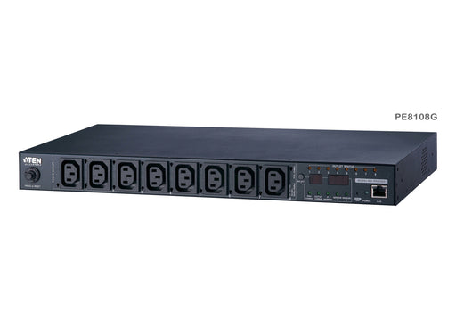 EAN 672792401077 - ATEN PE8108G-ATA-G unidad de distribución de energía (PDU) 8 salidas AC 1U Negro imagen 1