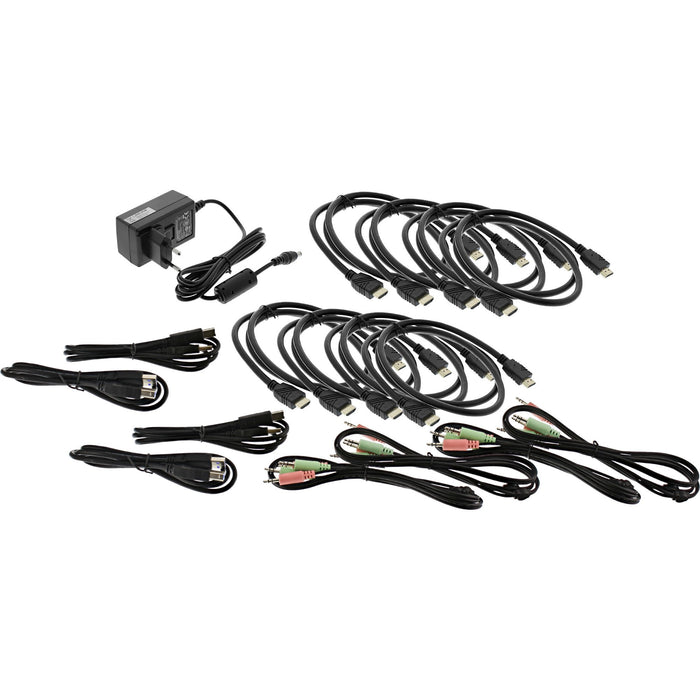 EAN 4043718284733 - InLine 62654I interruptor KVM Negro, Gris imagen 3