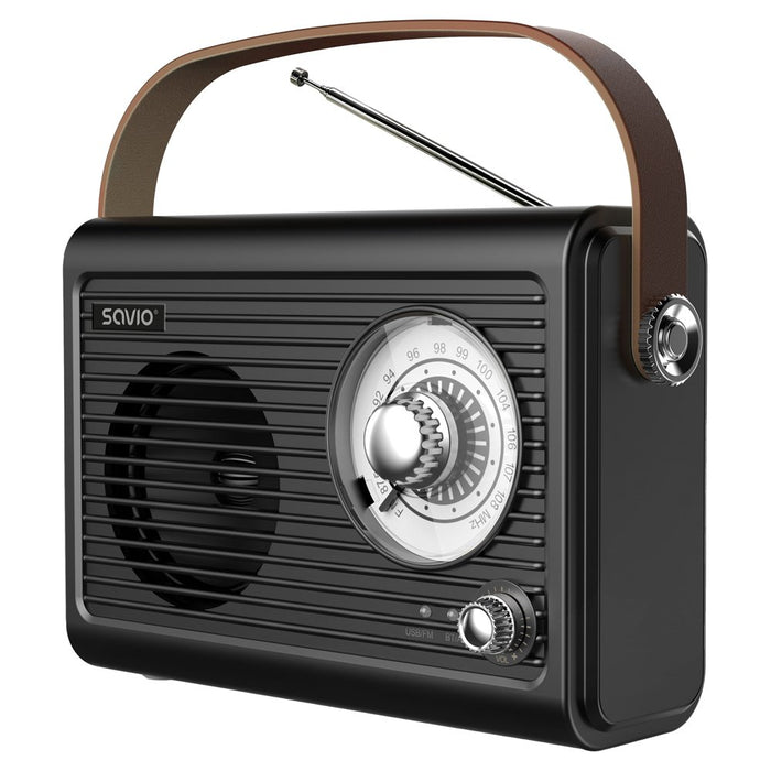 EAN 5901986049647 - Savio RS-01 radio Portátil Analógica Negro imagen 8