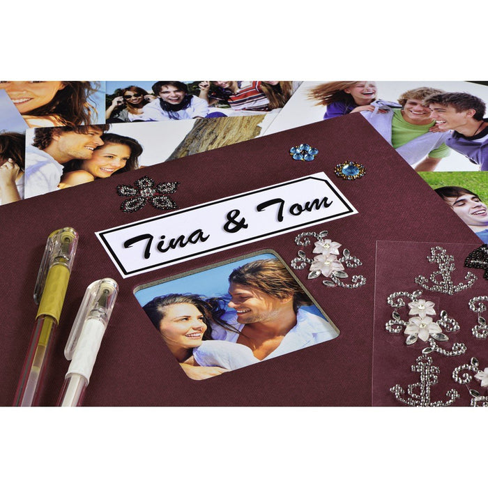 EAN 4007249019677 - Hama Fine Art álbum de foto y protector Burdeos 50 hojas 10 x 15 cm imagen 6