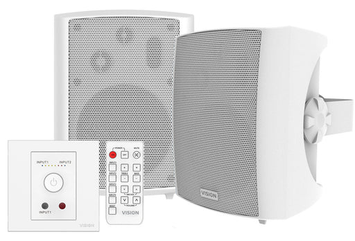 EAN 8944467475655 - Vision TC3-AMP+SP-1800 altavoz De 3 vías Blanco Alámbrico 50 W imagen 1