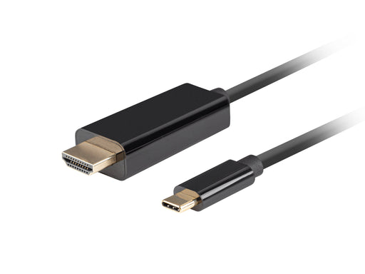 EAN 5901969436754 - Lanberg CA-CMHD-10CU-0005-BK adaptador de cable de vídeo 0,5 m USB Tipo C HDMI Negro imagen 1