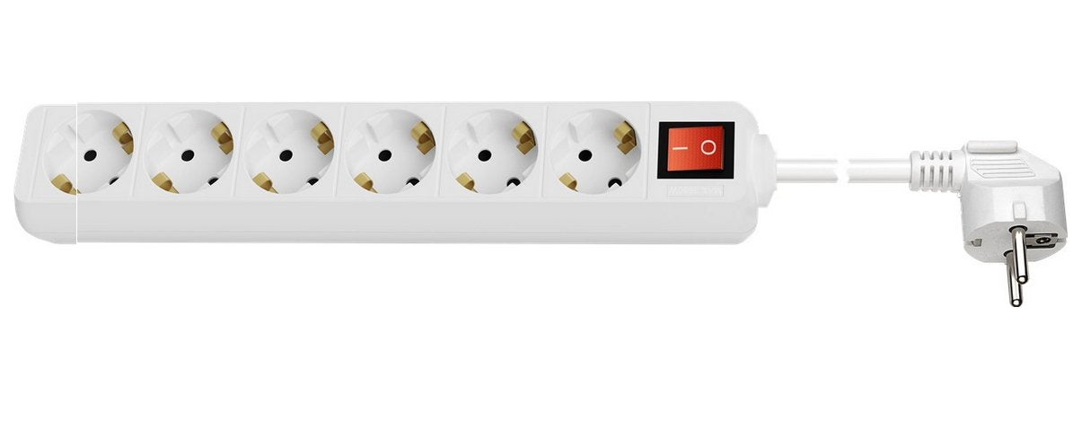 EAN 4040849388453 - Wentronic 38845 base múltiple 5 m 6 salidas AC Interior Blanco imagen 1