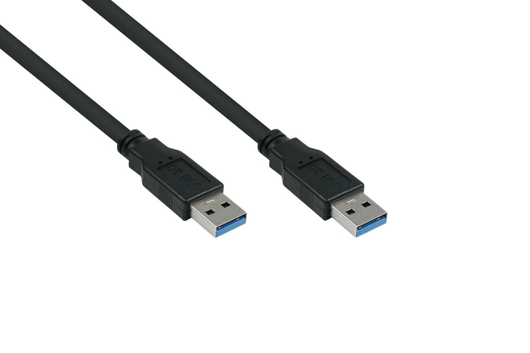 EAN 4066857000002 - Alcasa UK30P-AA-005S cable USB USB 3.2 Gen 1 (3.1 Gen 1) 0,5 m USB A 5 Gbit/s Negro imagen 1
