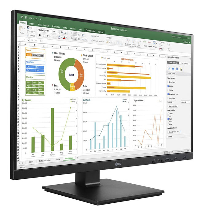 EAN 4250563440485 - LG 27BN65Q-B pantalla para PC 68,6 cm (27") 2560 x 1440 Pixeles Quad HD LCD Negro imagen 4